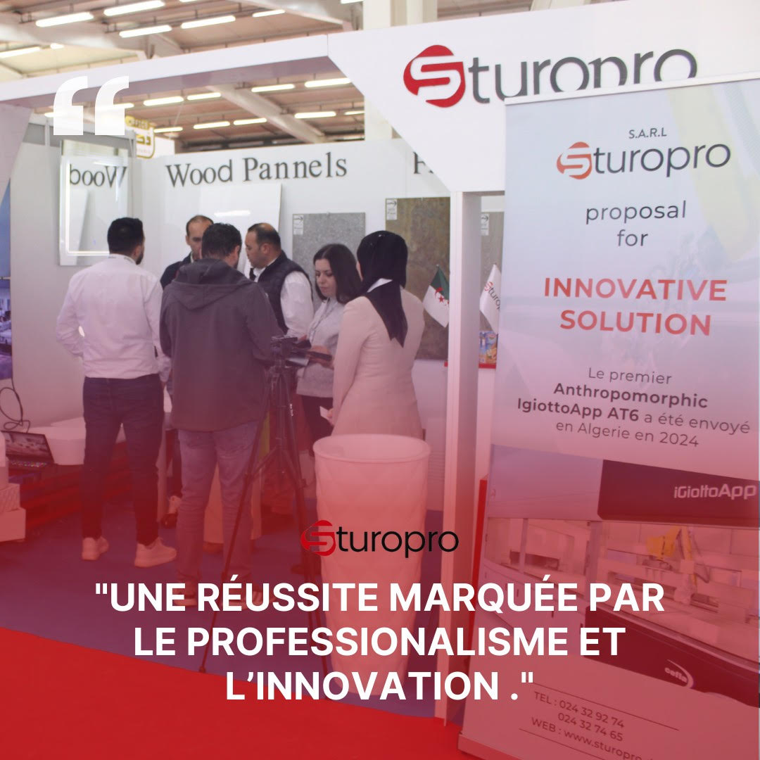 Sturopro au Salon Wood Tech Algérie
